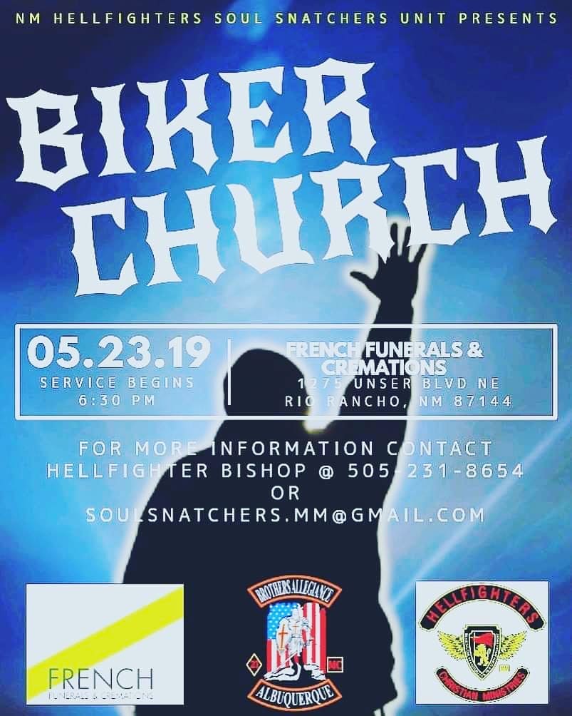 Biker Church Rio Grande, New Mexico