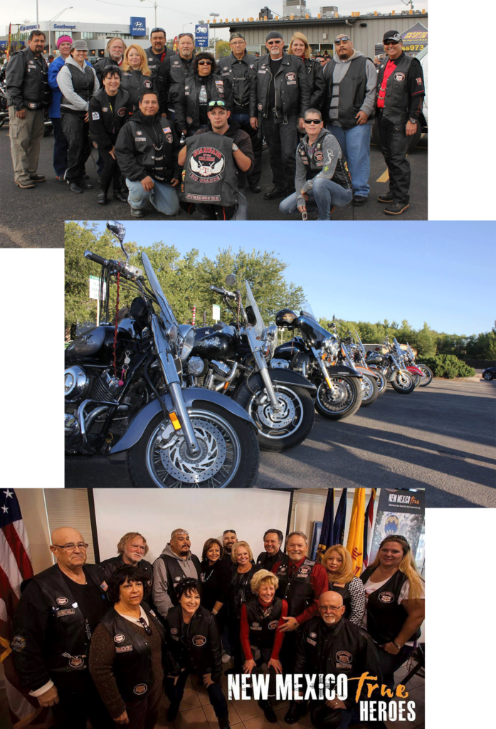 Motorcycle Club Rio Grande, New Mexico