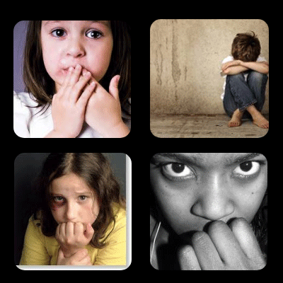 abused children image